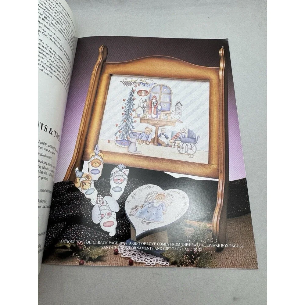 Finders Keepers Yuletide Edition Painting Book Janvrin White Christmas Santa